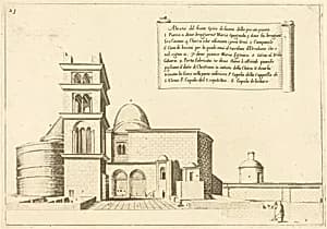 Elevation of a Church by Jacques Callot
