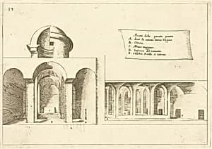 Elevation of a Church by Jacques Callot