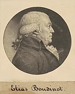 Elias Boudinot by Charles B. J. Févret de Saint-Mémin