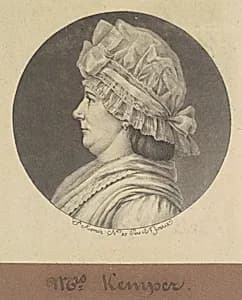 Elizabeth Marius Kemper by Charles B. J. Févret de Saint-Mémin