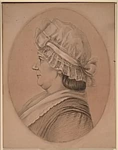 Elizabeth Marius Kemper by American 19th Century, after Charles B. J. Févret de Saint-Mémin