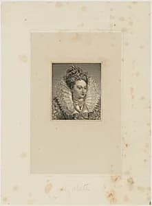 Portrait of after Isaac Oliver