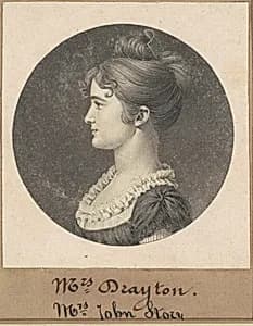 Elizabeth Porcher Gaillard Stoney by Charles B. J. Févret de Saint-Mémin