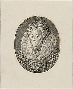 Elizabeth, Queen of England by Simon de Passe