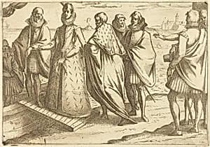Embarkation at Genoa by Jacques Callot