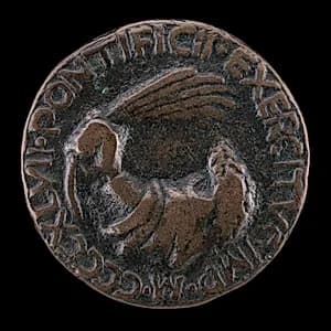 Emblem of Authority [reverse] by Matteo de' Pasti