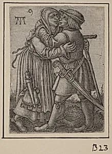 Embracing Couple by Martin Treu