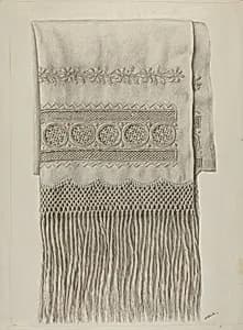 Embroidered Cloth by Paul Ward