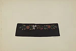 Embroidered Leather by Donald Williams