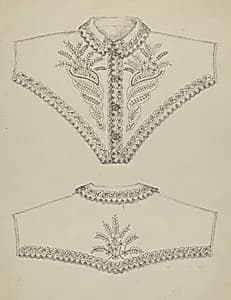 Embroidered Night Gown by Evelyn Bailey
