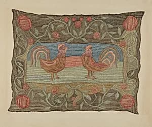 Embroidered Rug