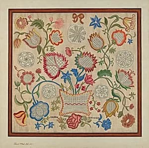 Embroidered Sampler