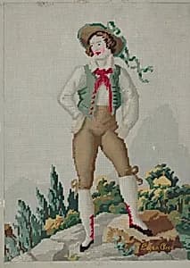 Embroidery Needlepoint by Eugene Croe