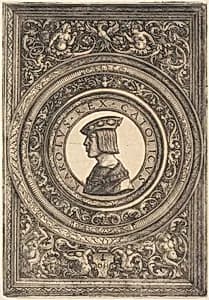 Emperor Charles V by Daniel Hopfer