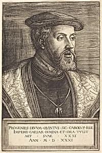 Emperor Charles V by Barthel Beham