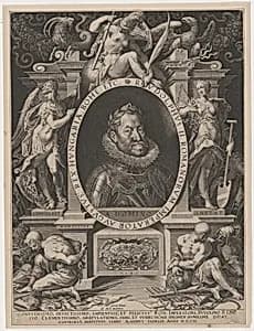 Emperor Rudolph II by Aegidius Sadeler II