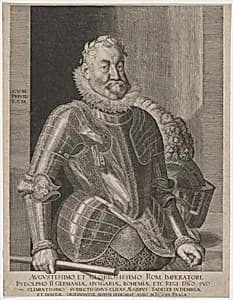 Emperor Rudolph II by Aegidius Sadeler II