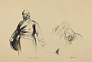 En 1871 by Jean-Louis Forain