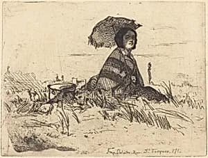 En Plein Soleil by James McNeill Whistler