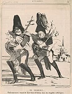 En valachie by Honoré Daumier