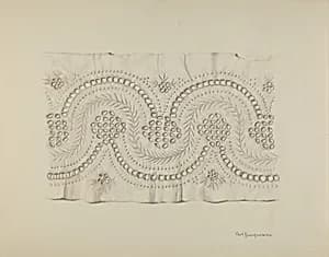 English Embroidery by Carl Buergerniss