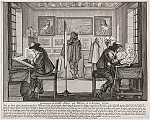 Engravers by Abraham Bosse