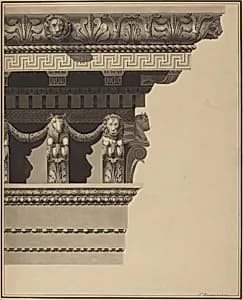Entablature by Auguste Delacouture