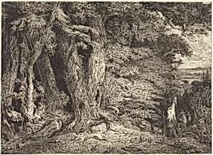 Entrance to the Forest by Paul Huet