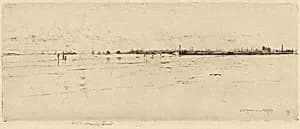 Entrance to the Mersey by Frank Short