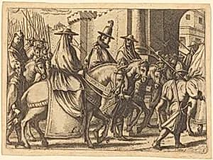 Entry into Ferrara by Jacques Callot