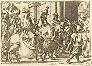 Entry into Ferrara by Jacques Callot