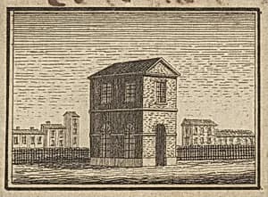 Esperanza, Small Building by Charles B. J. Févret de Saint-Mémin