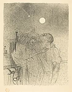 Etoiles filantes by Henri de Toulouse-Lautrec