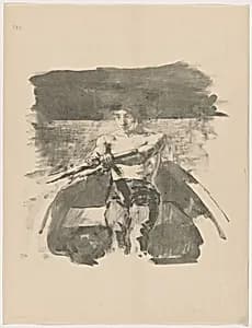 Etude (Le rameur) by Alexandre Lunois