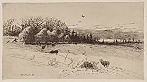 Evening After The Storm by John Austin Sands Monks