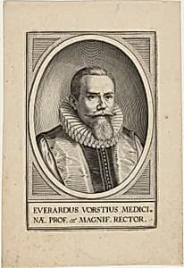 Everardus Vorstius Medicinae by Unknown Artist
