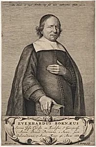 Everhard Bornaeus by Abraham Blooteling