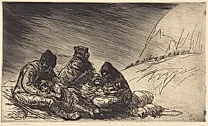Exodus (L'exode) by Théophile Alexandre Steinlen