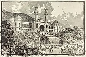 Exposition de Nice by Auguste Lepère