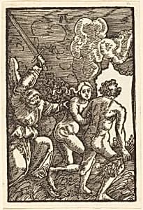 Expulsion from Paradise by Albrecht Altdorfer