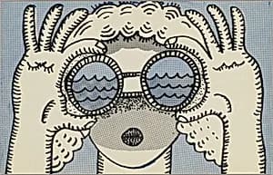 False Image Postcards