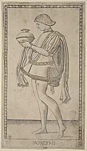 Fameio (Servant) by Master of the E-Series Tarocchi