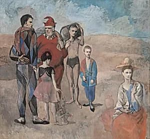 Family of Saltimbanques by Pablo Picasso