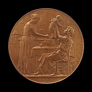 Family Values [obverse] by Jules-Clément Chaplain