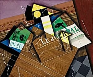 Fantômas by Juan Gris