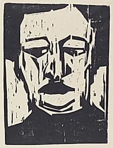 Female Portrait (Weibliches Bildnis) by Karl Schmidt-Rottluff