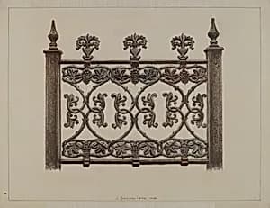 Fence Panel by J. Howard Iams