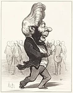 Ferdinand Favre by Honoré Daumier