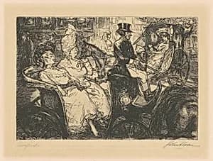 Fifth Avenue Critics by John Sloan