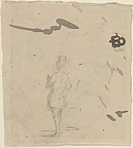 Figure of a Man by Honoré Daumier